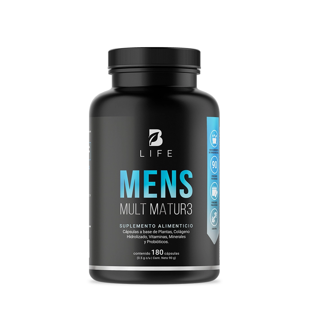 B Life Mens Mult Matur3 180 Cápsulas